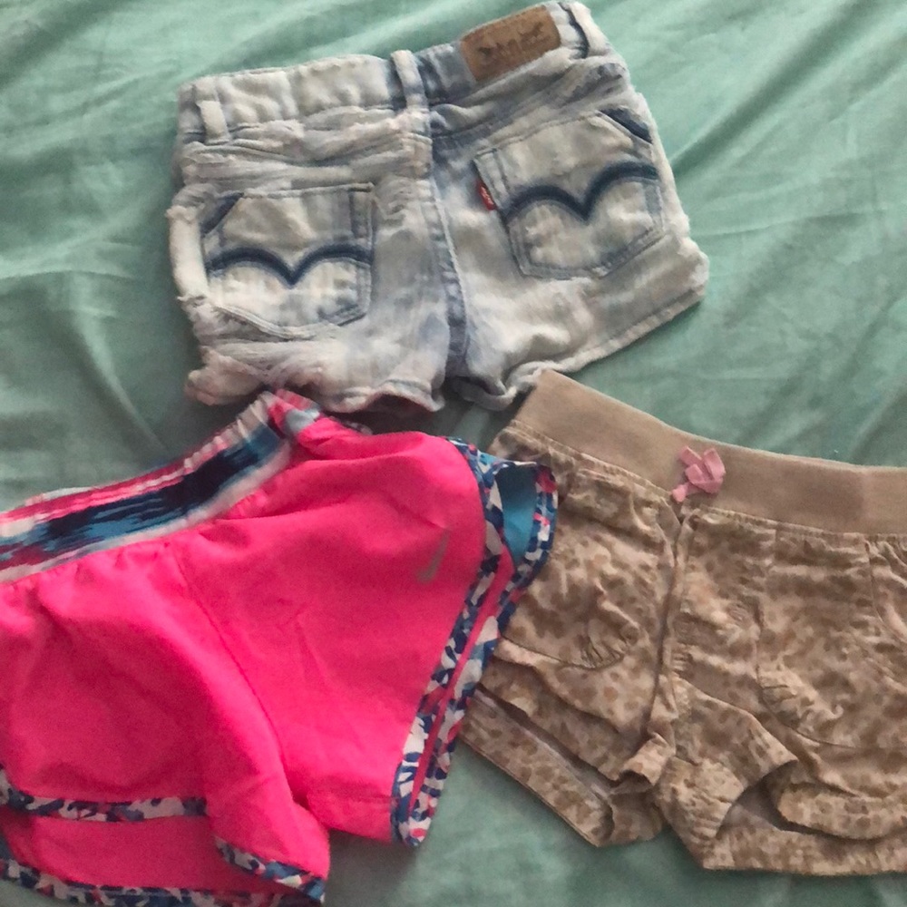 3 shorts